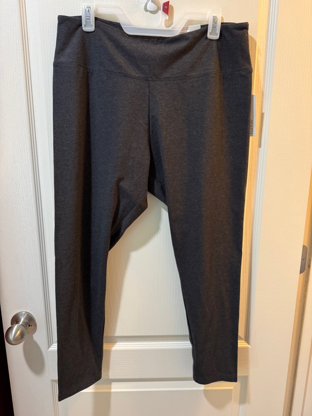 croft & barrow Dark Charcoal High-Waist Leggings